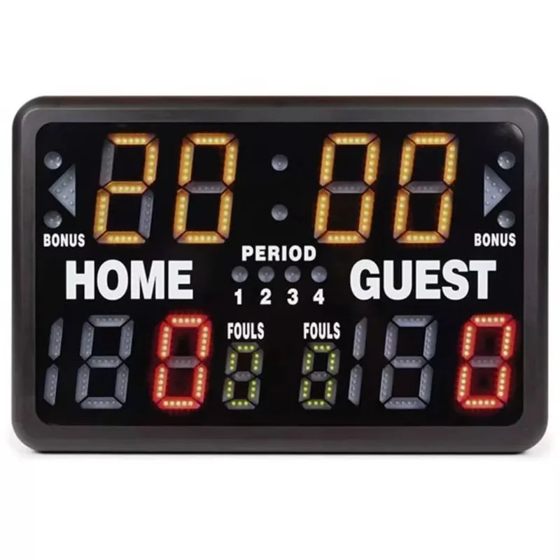 Scoreboard Digital - Nuevo Marcador Electrónico de 12 Dígitos
