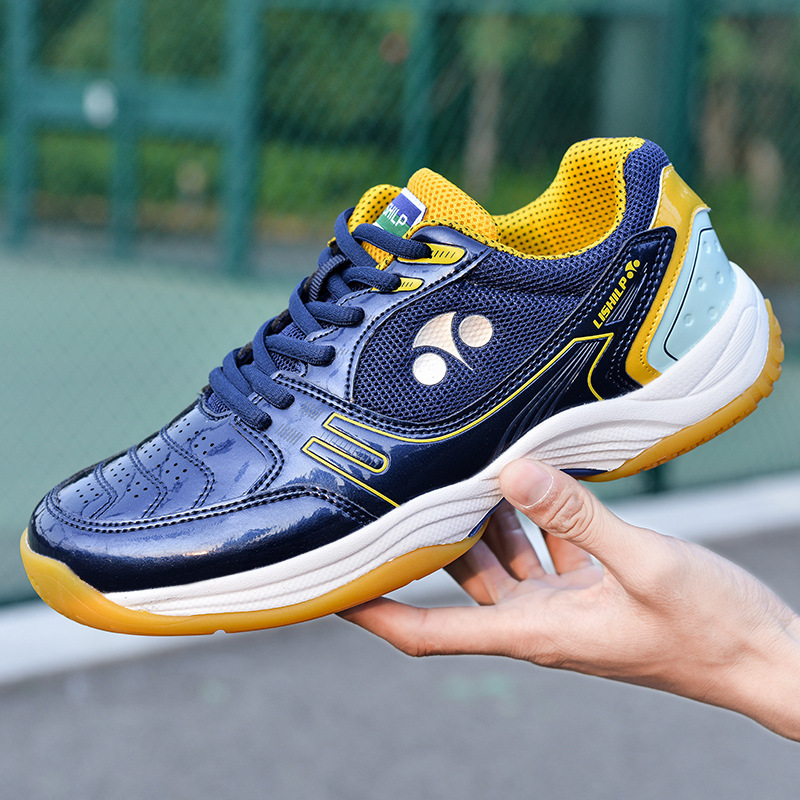 Shoe Non Slip Badminton - 2025 marca azul oscuro hombres mujeres