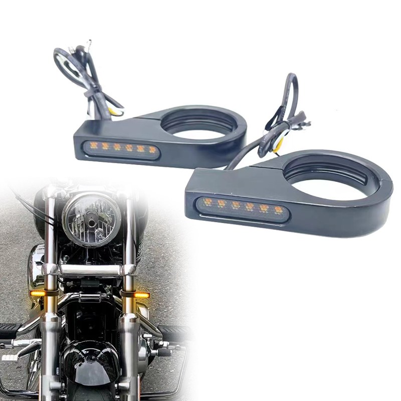 Badminton Flash - Luz Intermitente Delantera LED para Motocicleta