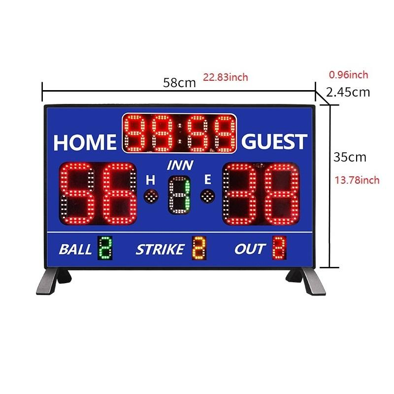 Marcador electrónico digital L - Scoreboard Digital reseña y precio