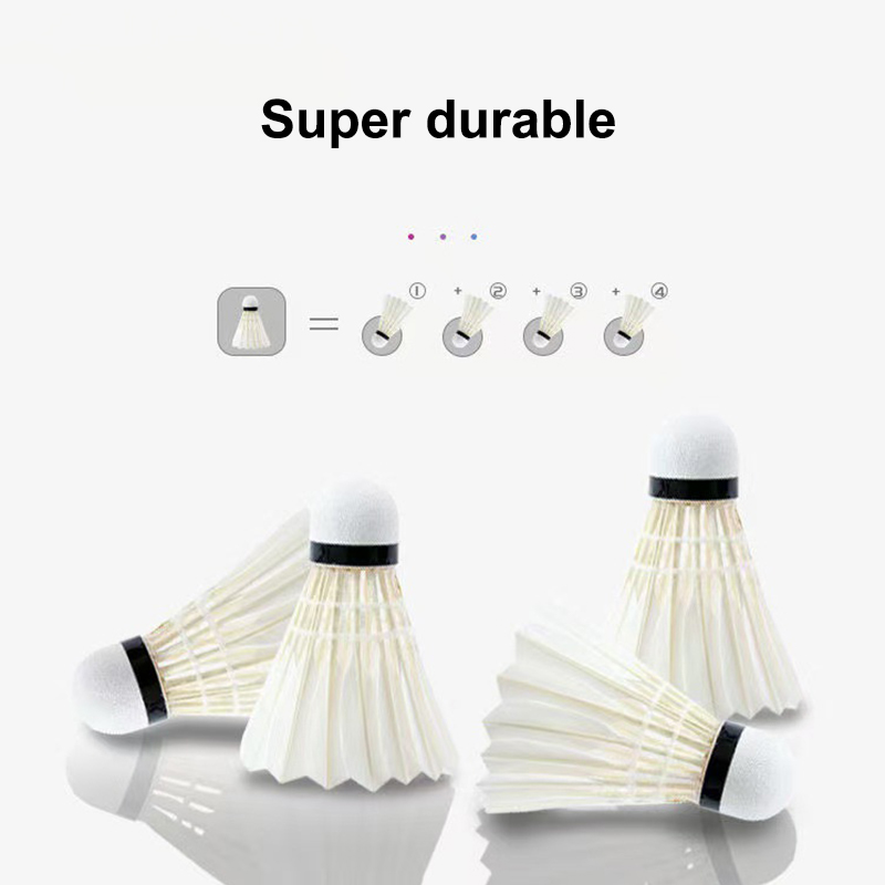 3/6 unidades de volantes de bá - Badminton Tournament reseña y precio