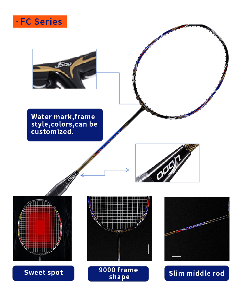 Raqueta de bádminton G5 grip d - Badminton Racket reseña y precio