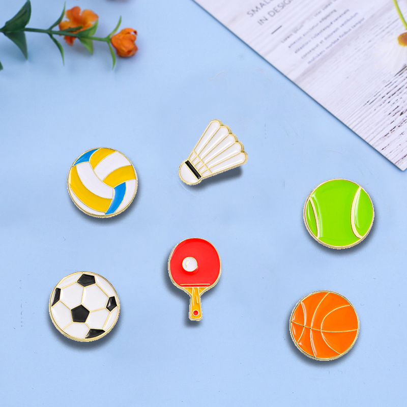 Broche de dibujos animados de  - Badminton Icon reseña y precio