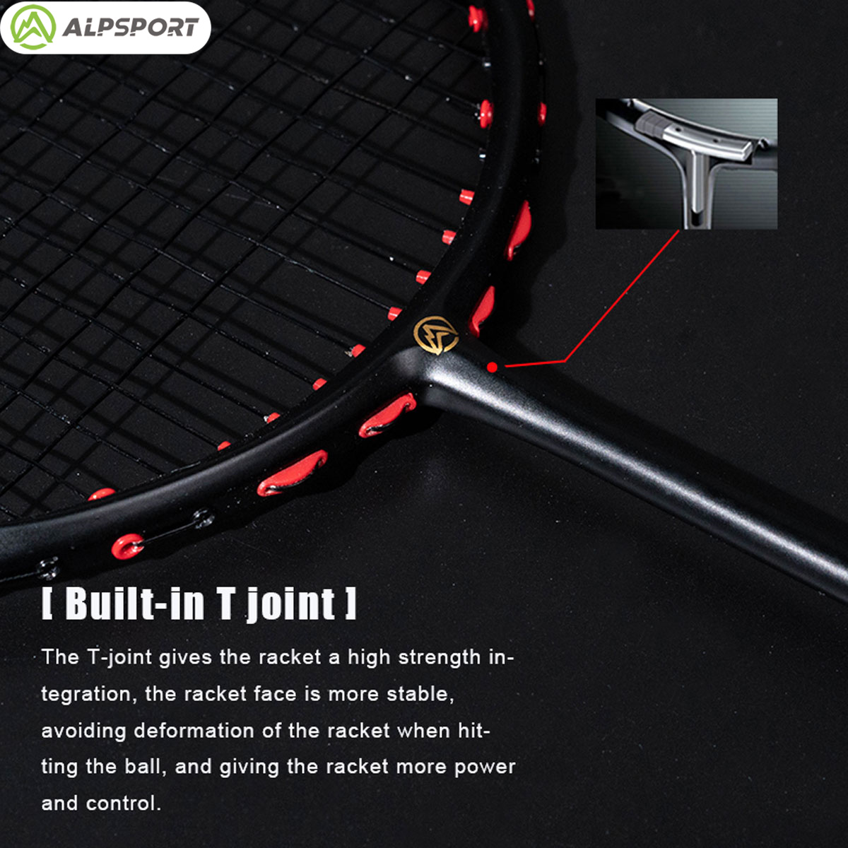 Alpsport MH-V5 5U 75g Ondulado - Badminton Event reseña y precio