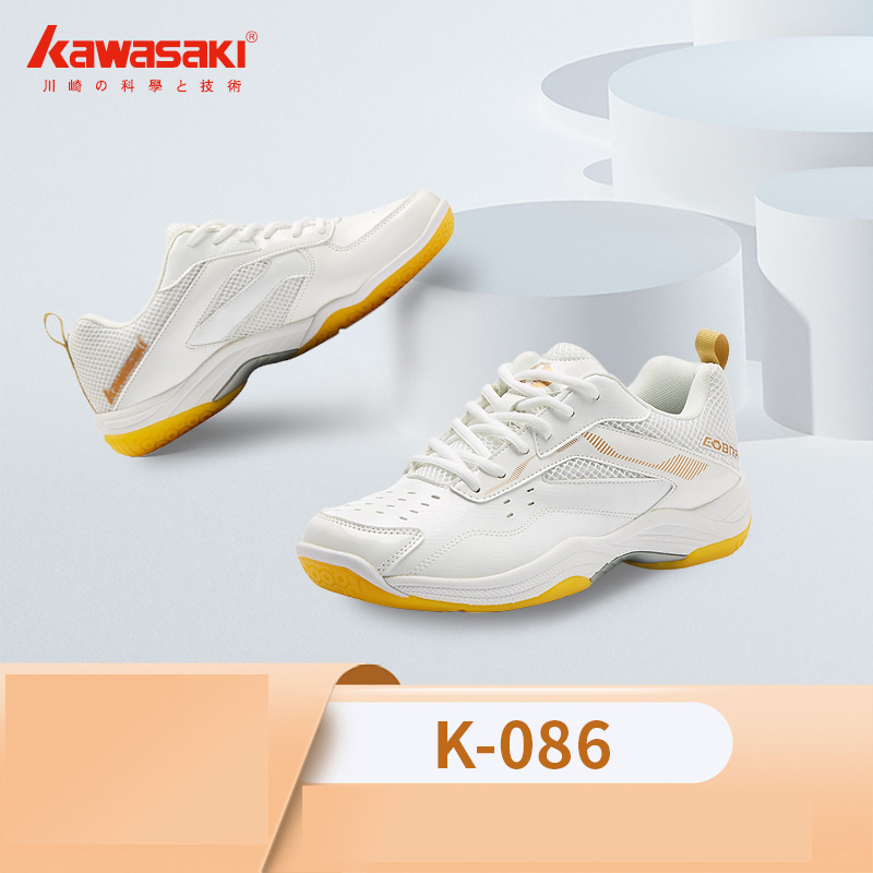 Zapatos de bádminton Kawasaki, - Badminton Footwork reseña y precio