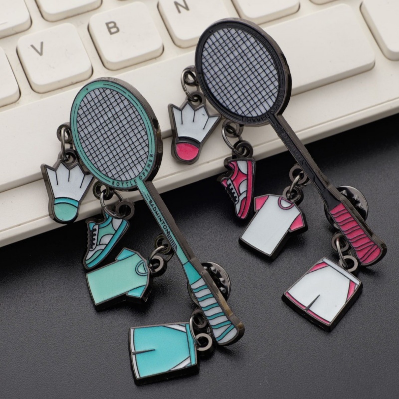 Broche de Bádminton de Moda, N - Badminton Icon reseña y precio