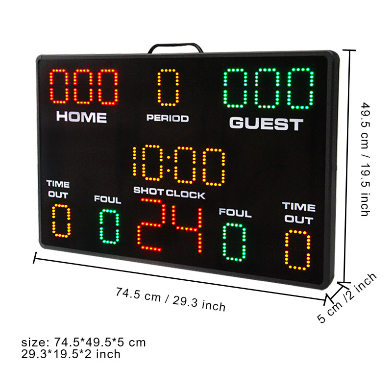 Marcador electrónico portátil  - Scoreboard Digital reseña y precio
