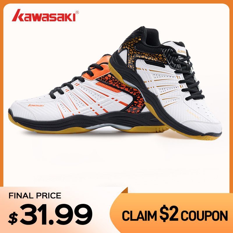 Zapatos de bádminton Kawasaki, - Badminton Footwork reseña y precio
